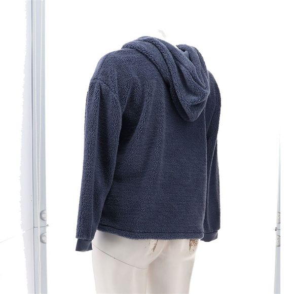 Koolaburra UGG Soft Brushed Back Sherpa Hoodie A456588 - Picture 4 of 8